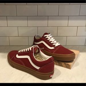 Vans Old Skool Red/ Gum